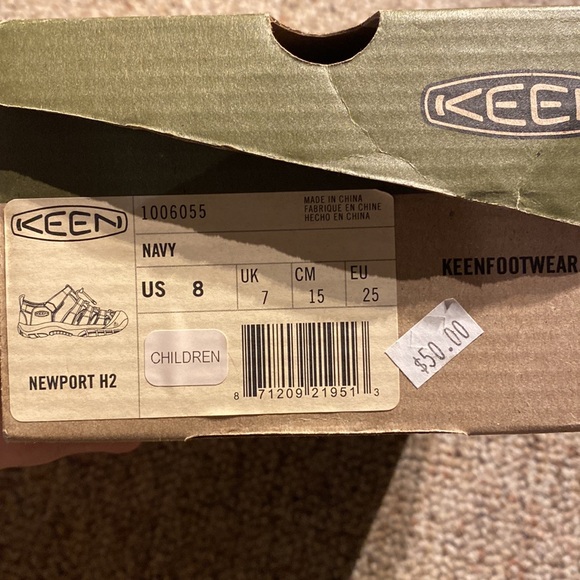 Nib keen Newport boys/unisex size 8 toddlers - Picture 6 of 6